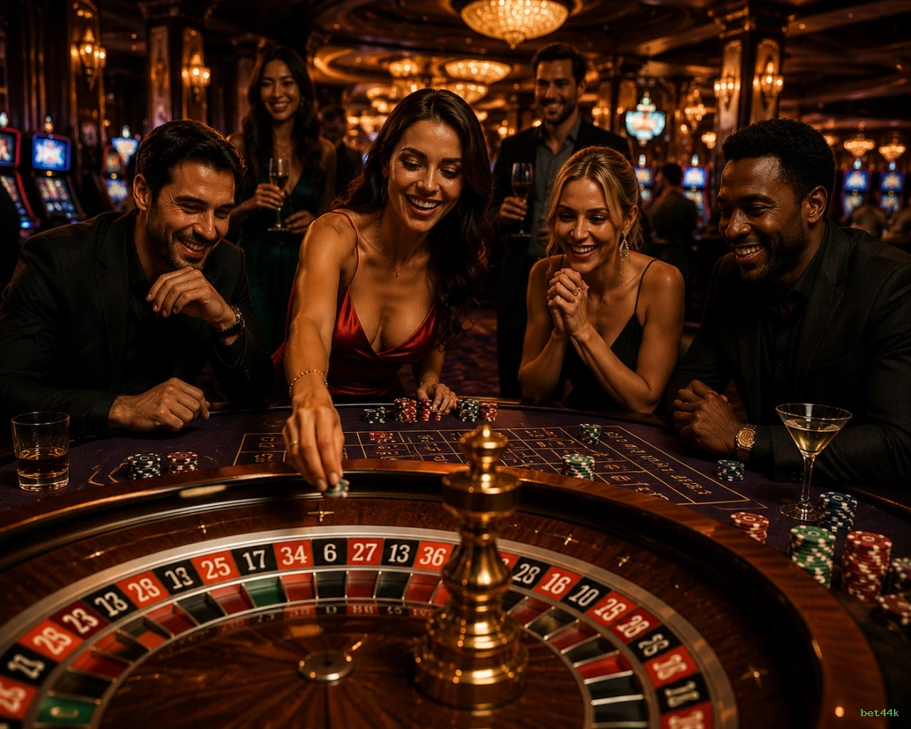 Roleta e blackjack bet44k