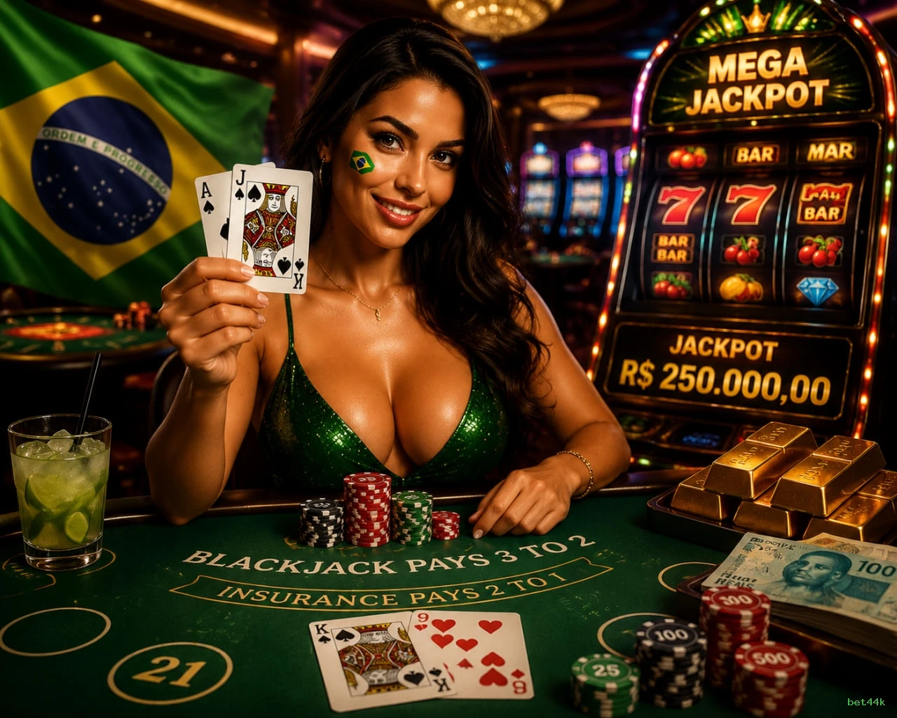Depósito PIX bet44k